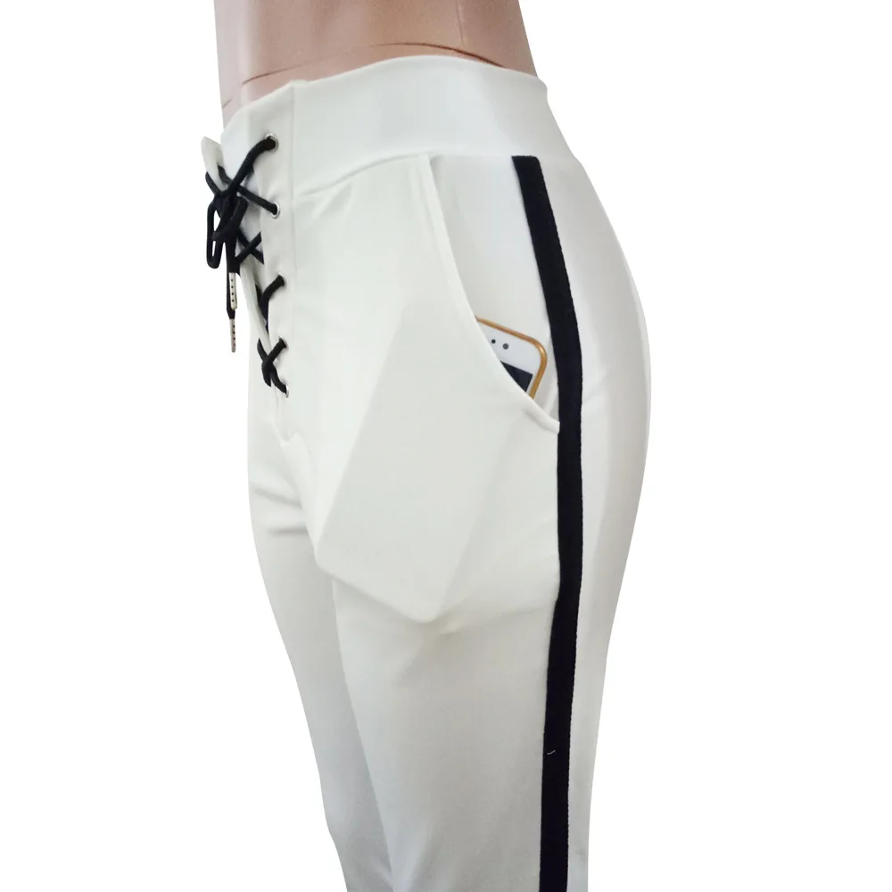 YSDNCHI High Waist Lace Up Ankle Length Haren Pants Women Casual Trousers Harajuku Spring Autumn Long White Bottom
YSDNCHI High Waist Lace Up Ankle Length Haren Pants Women Casual Trousers Harajuku Spring Autumn Long White Bottom