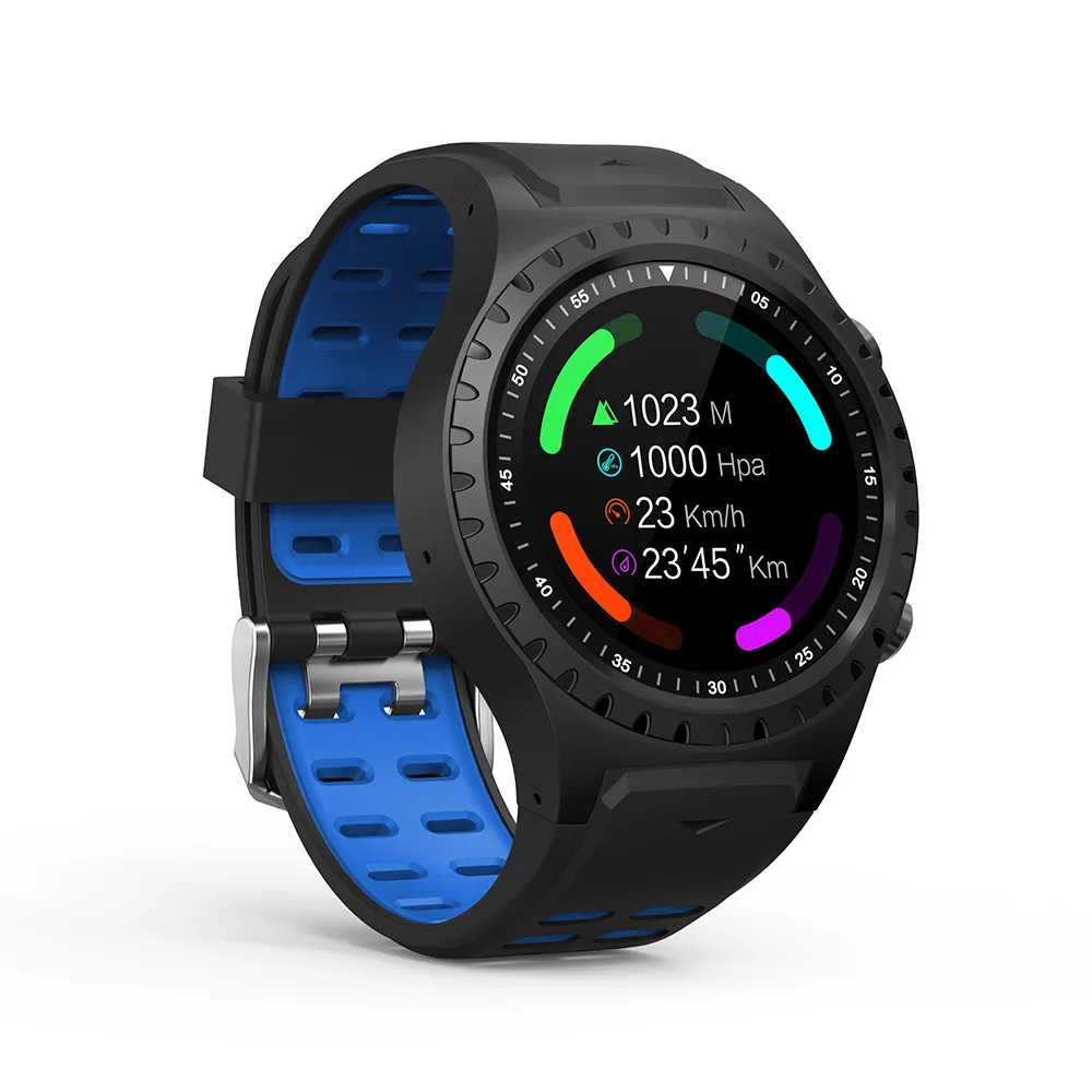 Смарт часы Interpad M1 GPS мужские водонепроницаемые с Bluetooth и пульсометром спортивные