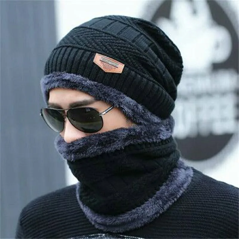 RUHAO Skullies Beanies 2 шт. Лыжная шапка шарф холодная теплая кожаная зимняя женская шапка мужская вязаная шапка теплая шапка
RUHAO Skullies Beanies 2 шт. Лыжная шапка шарф холодная теплая кожаная зимняя женская шапка мужская вязаная шапка теплая шапка