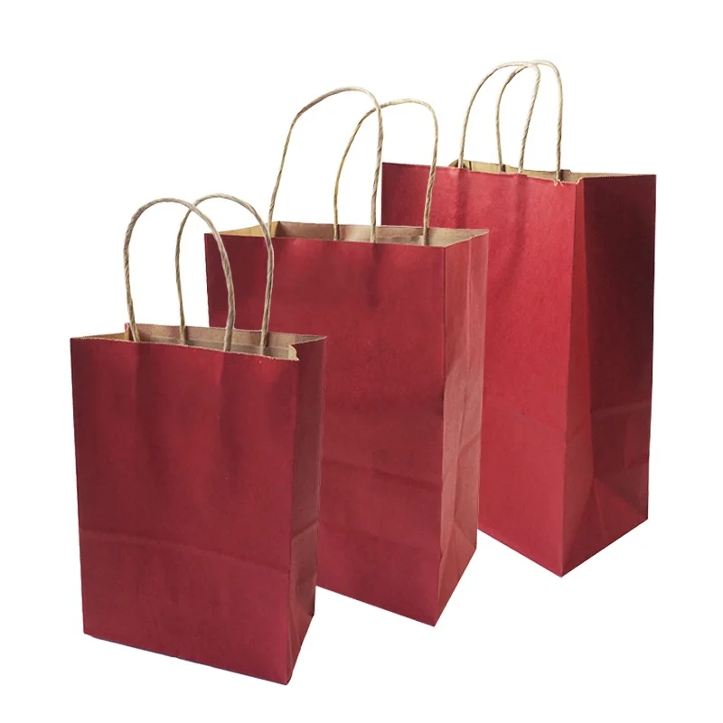 10 Pcs/lot Gift Bags With Handles Multi-function Red Paper Bags Recyclable Bag Environmental Protection Clothes Shoes Bag
10 Pcs/lot Gift Bags With Handles Multi-function Red Paper Bags Recyclable Bag Environmental Protection Clothes Shoes Bag