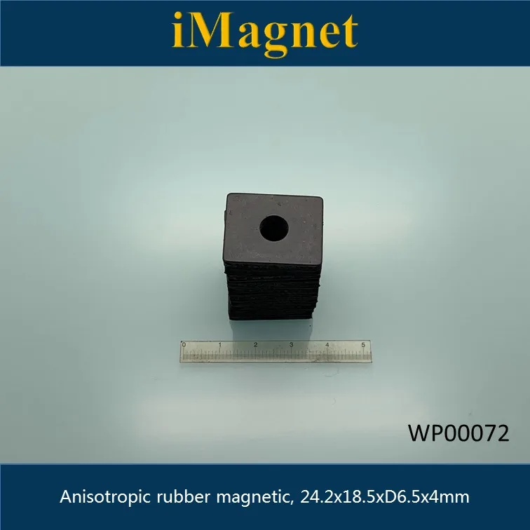 WP00072 10 шт./лот, магнитная Анизотропная резина, 24,2*18,5 * D6.5 * 4 мм, Заводская прямая поддержка на заказ
WP00072 10 шт./лот, магнитная Анизотропная резина, 24,2*18,5 * D6.5 * 4 мм, Заводская прямая поддержка на заказ