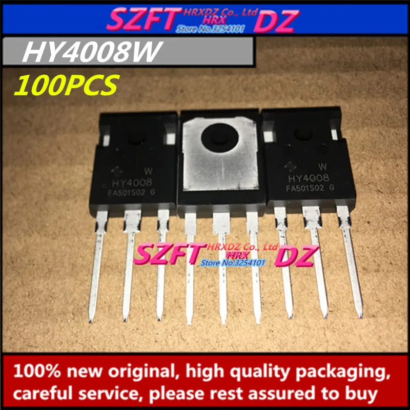 SZFTHRXDZ 100% Новый оригинальный 100 шт. HY4008 HY4008W MOSFET 80V 200A TO -247 ультра чип инвертор
SZFTHRXDZ 100% Новый оригинальный 100 шт. HY4008 HY4008W MOSFET 80V 200A TO -247 ультра чип инвертор