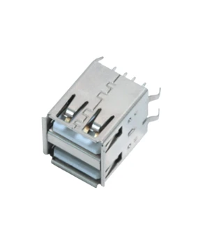500pcs USB 2.0 Connector A Type Dual Port Vertical Through Holes PCB Solder Receptacle Socket Metal Shield
500pcs USB 2.0 Connector A Type Dual Port Vertical Through Holes PCB Solder Receptacle Socket Metal Shield