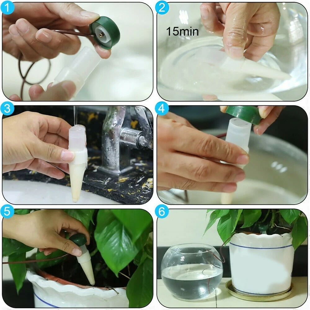 10PCS Automatic Watering Device Indoor Plants Dripper Irrigation Creative Watering System Flower Pot Watering Tool
10PCS Automatic Watering Device Indoor Plants Dripper Irrigation Creative Watering System Flower Pot Watering Tool