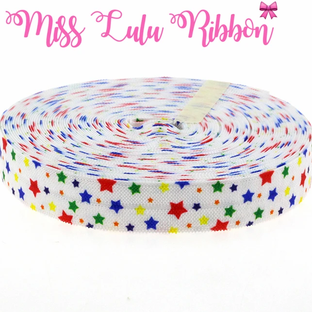 10 yards 5/8" 16mm Star Printed Elastic Ribbon Accessories Elastic Webbing DIY Handmade Gift foe Ribbon MD150624-25-0823
10 yards 5/8" 16mm Star Printed Elastic Ribbon Accessories Elastic Webbing DIY Handmade Gift foe Ribbon MD150624-25-0823