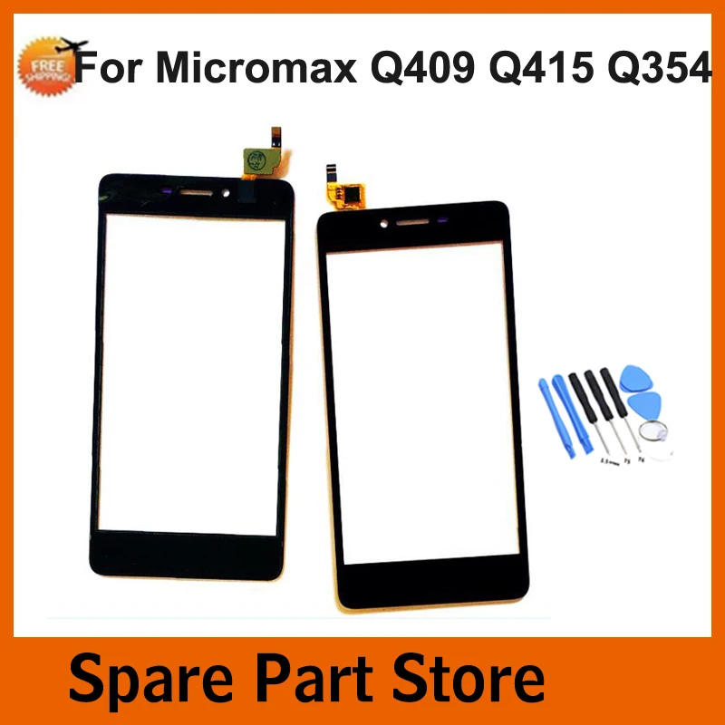 Angcoucoux для мобильного телефона Micromax Q415 Q409 болт Q354 Сенсорный экран Стекло Панель