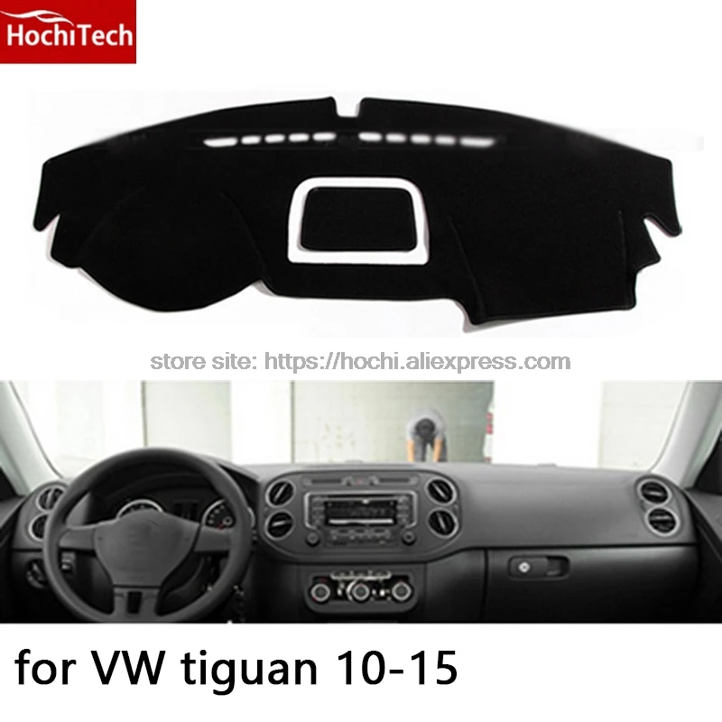 Коврик HochiTech для приборной панели Volkswagen tiguan 2010 2015 защитный коврик затеняющая