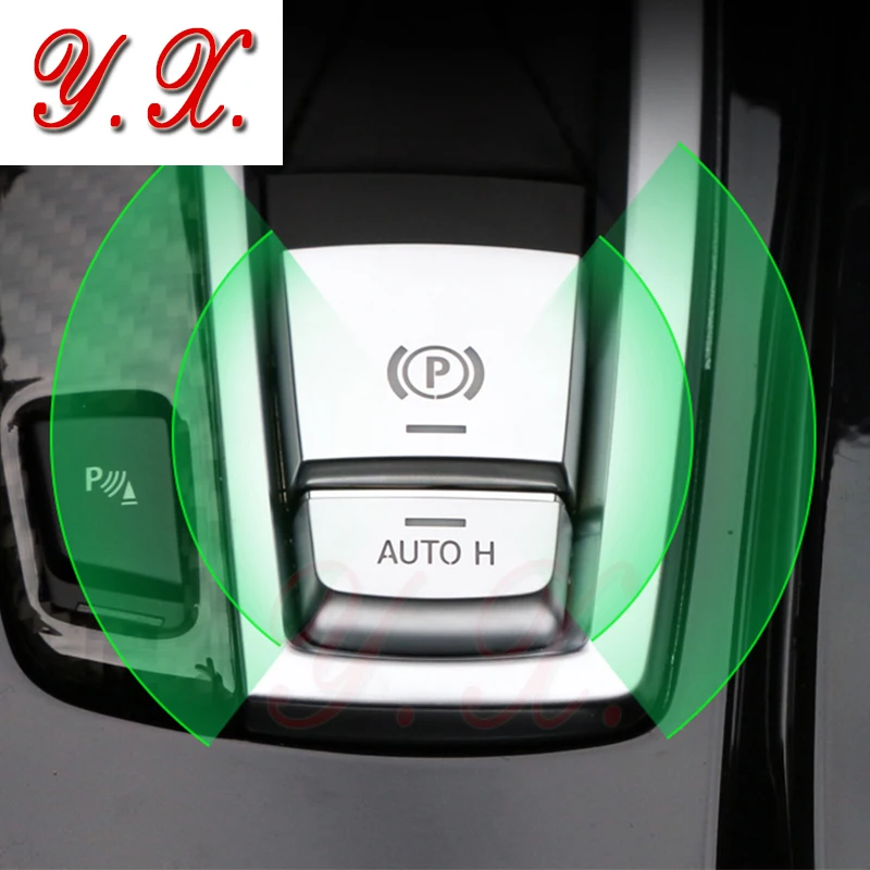 P Button PARKING BRAKE SWITCH COVER ABS Chrome Car Styling For BMW F10 F07 F01 X3 F25 X4 F26 F06 F11 X5 F15 X6 F16 Accessories
P Button PARKING BRAKE SWITCH COVER ABS Chrome Car Styling For BMW F10 F07 F01 X3 F25 X4 F26 F06 F11 X5 F15 X6 F16 Accessories