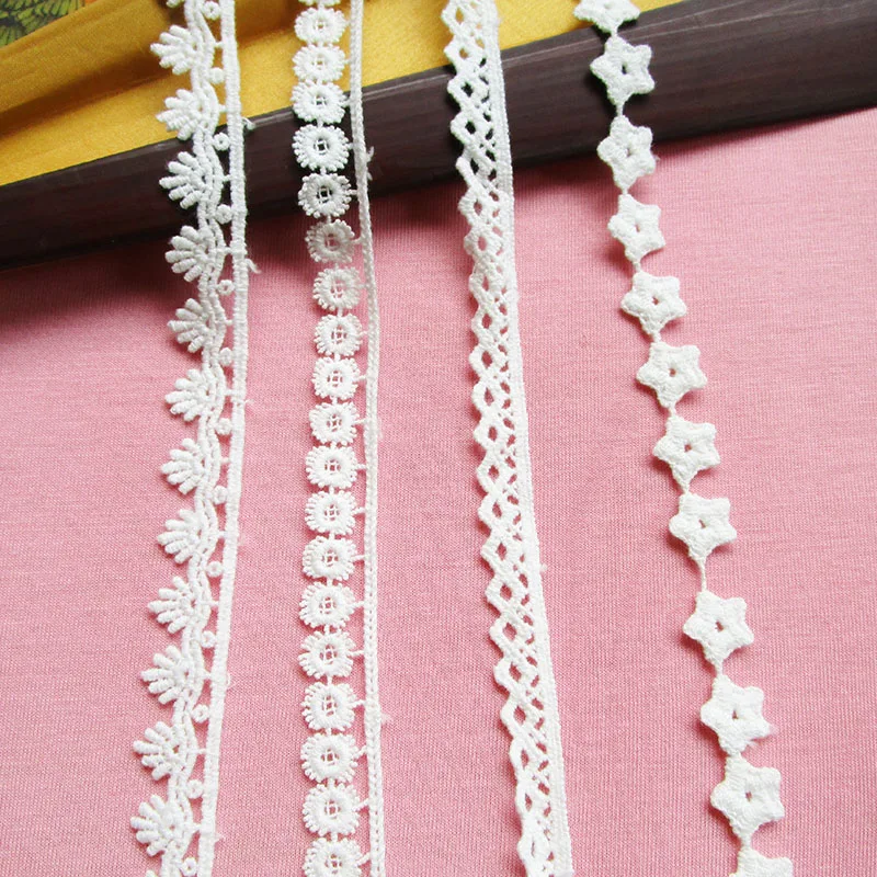 Dolls Lolita Crafts 2 Yards Apparel Sewing Fabric DIY Ivory Trim 100% Cotton Crocheted Lace Fabric Ribbon Handmade Accessories
Dolls Lolita Crafts 2 Yards Apparel Sewing Fabric DIY Ivory Trim 100% Cotton Crocheted Lace Fabric Ribbon Handmade Accessories