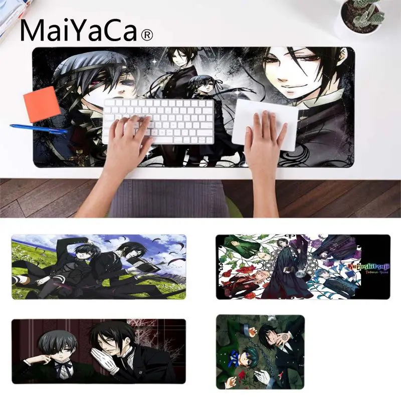 MaiYaCa Новый дизайн мультфильм японское аниме Black Butler Kuroshitsuji большой Мышь PC