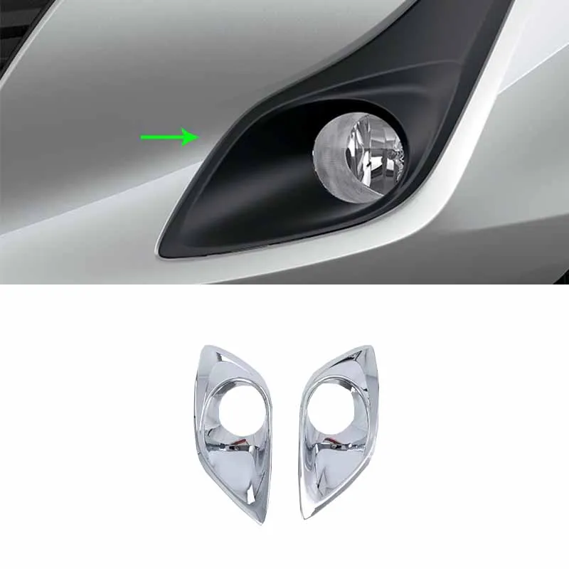 Car Accessories Exterior Decoration ABS Chrome Front Fog Lamp Light Cover Trims For Toyota Vios/Yaris Sedan 2019 Car-styling
Car Accessories Exterior Decoration ABS Chrome Front Fog Lamp Light Cover Trims For Toyota Vios/Yaris Sedan 2019 Car-styling