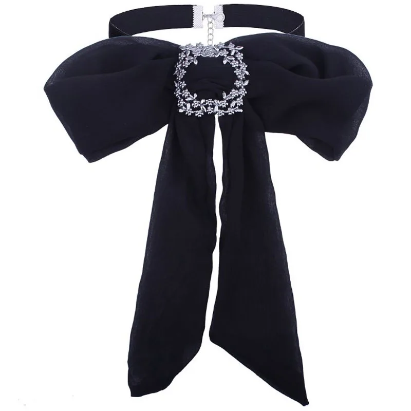 Charmcci Luxury Crystal Bow Brooches Chiffon Bowknot Tie Necktie Corsage Brooch for Women Tie Dress Collar Jewelry Accessorri
Charmcci Luxury Crystal Bow Brooches Chiffon Bowknot Tie Necktie Corsage Brooch for Women Tie Dress Collar Jewelry Accessorri
