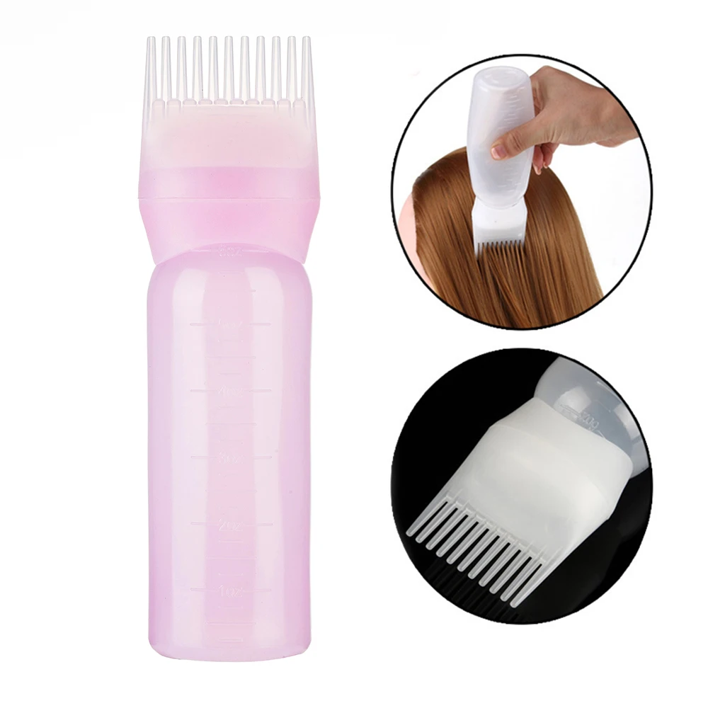 Plastic hair dye bottle applicator with Graduated Brush Dispensing Kit Salon Hair Coloring Dyeing Styling Tools
Plastic hair dye bottle applicator with Graduated Brush Dispensing Kit Salon Hair Coloring Dyeing Styling Tools