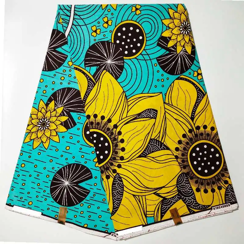 100% Cotton African Wax soft yellow Print Fabric 6yard/lot African Nigerian new arrival style design Ankara wax Fabric
100% Cotton African Wax soft yellow Print Fabric 6yard/lot African Nigerian new arrival style design Ankara wax Fabric