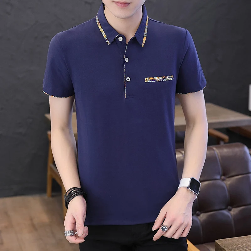 2018 polo homme shirt male summer cotton men's Polo shirt short-sleeved clothes men's shirt
2018 polo homme shirt male summer cotton men's Polo shirt short-sleeved clothes men's shirt