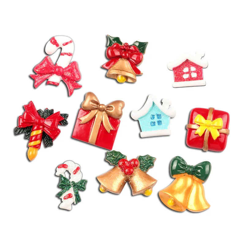 Resin Mixed Multicolor Christmas Style Decoration Crafts Flatback Cabochon Embellishments For Scrapbooking DIY Accessories
Resin Mixed Multicolor Christmas Style Decoration Crafts Flatback Cabochon Embellishments For Scrapbooking DIY Accessories