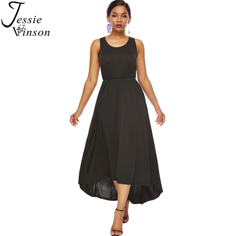 Jessie Vinson Sleeveless O-neck Black Long Party Dress Women Asymmetrical Long Maxi Dress Sexy Dress Party Night Female Vestidos
Jessie Vinson Sleeveless O-neck Black Long Party Dress Women Asymmetrical Long Maxi Dress Sexy Dress Party Night Female Vestidos