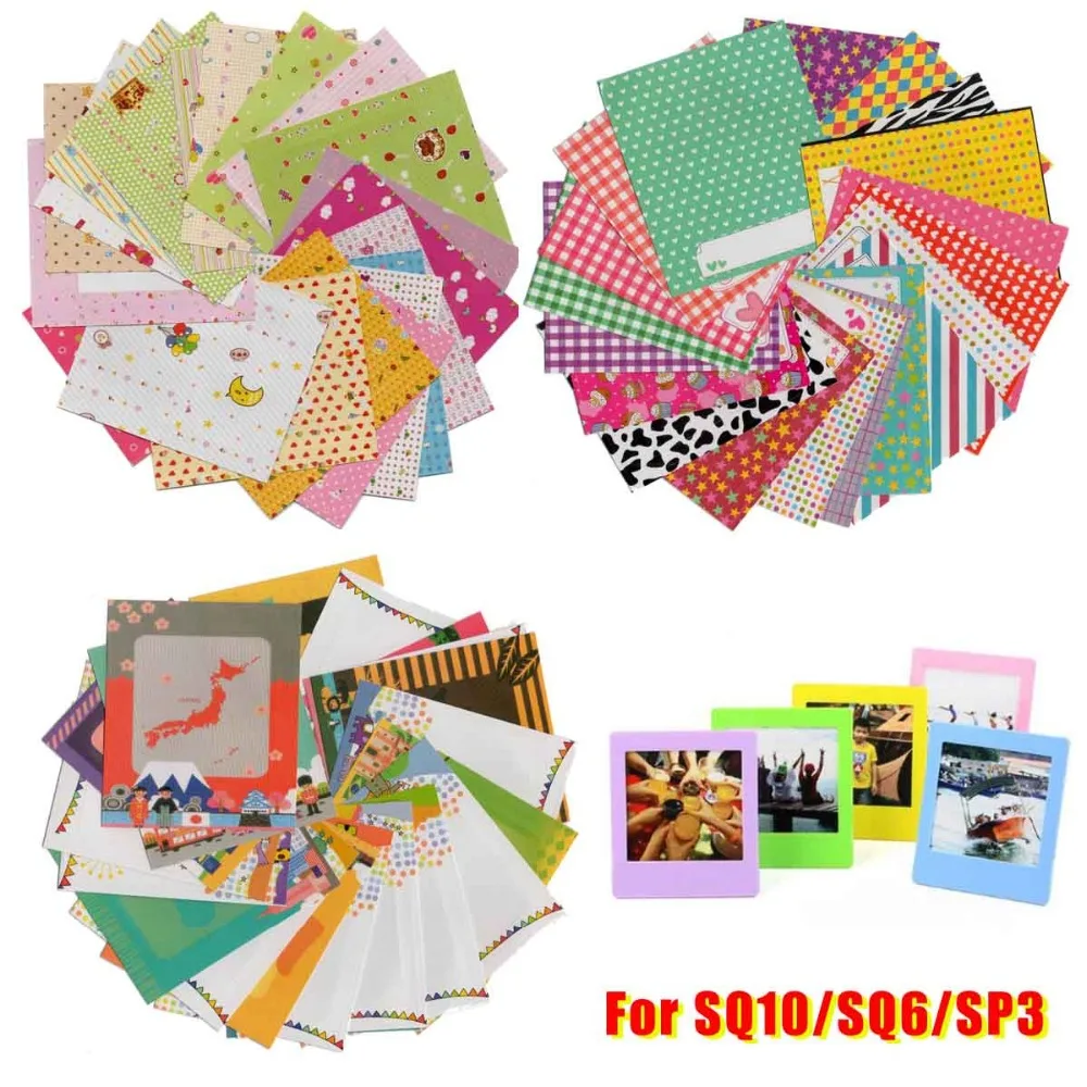 60x Films Cartoon Message Stickers / Colorful Stand Photo Frame / Wall album For Instax Square SQ20 SQ10 SQ6 SP3 Films DIY Diary
60x Films Cartoon Message Stickers / Colorful Stand Photo Frame / Wall album For Instax Square SQ20 SQ10 SQ6 SP3 Films DIY Diary
