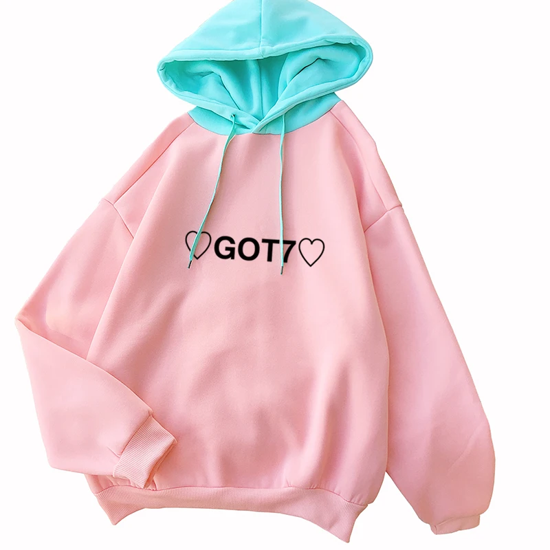 Новинка 2018, Женская осенне-зимняя Повседневная Толстовка Got7 Kpop с буквенным принтом, свободная флисовая толстовка в стиле пэчворк с длинным ...
Новинка 2018, Женская осенне-зимняя Повседневная Толстовка Got7 Kpop с буквенным принтом, свободная флисовая толстовка в стиле пэчворк с длинным ...