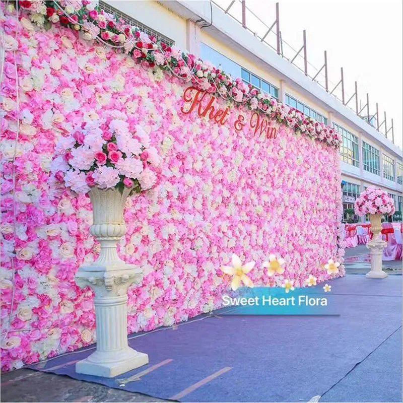 60X40CM Artificial Silk Rose Flower Wall Wedding Christmas Decoration Decorative Silk Hydrangea Wedding Decoration Backdrop
60X40CM Artificial Silk Rose Flower Wall Wedding Christmas Decoration Decorative Silk Hydrangea Wedding Decoration Backdrop