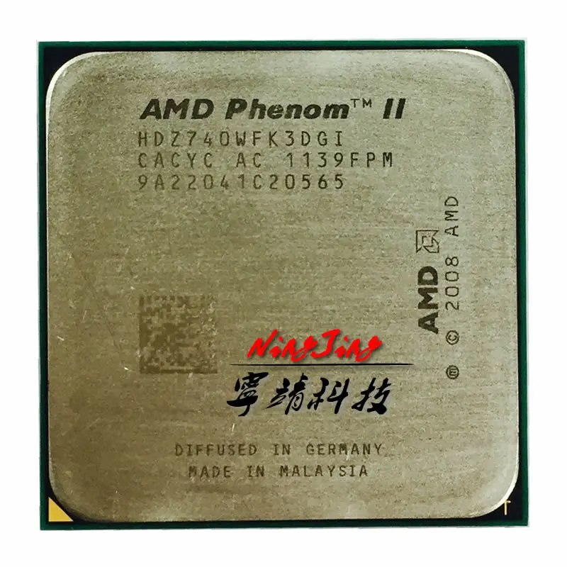 AMD Phenom II X3 740 Black Edition HDZ740WFK3DGI Socket AM3 CPU|am3 cpu|phenom ii x3 740x3 |
