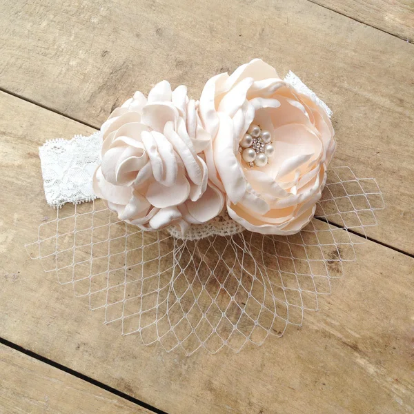 10pcs/lot Kids Lace headband with Burned Satin Flowers and Veil Lace Girls Headwear
10pcs/lot Kids Lace headband with Burned Satin Flowers and Veil Lace Girls Headwear