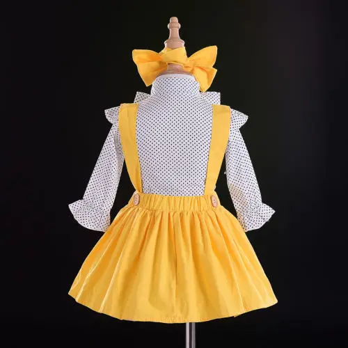 2018 Cute Kids Baby Girl Ruffles Shirt Tops +Suspender Skirts+Headband 3pcs Set Outfits Size 1-5T
2018 Cute Kids Baby Girl Ruffles Shirt Tops +Suspender Skirts+Headband 3pcs Set Outfits Size 1-5T