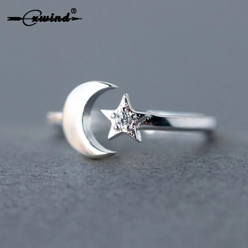 Cxwind Bohemian Style Star Moon Finger Rings Adjustable Lucky Crescent Rings for Women Party Gift Vintage anillos mujer Jewelry
Cxwind Bohemian Style Star Moon Finger Rings Adjustable Lucky Crescent Rings for Women Party Gift Vintage anillos mujer Jewelry