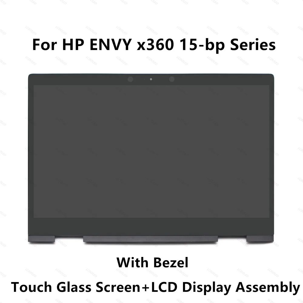 Full LCD Display Screen Touch Glass Digitizer Assembly For HP ENVY x360 15-bp132tx 15-bp133tx 15-bp134tx 15-bp143cl 15-bp145nz
Full LCD Display Screen Touch Glass Digitizer Assembly For HP ENVY x360 15-bp132tx 15-bp133tx 15-bp134tx 15-bp143cl 15-bp145nz