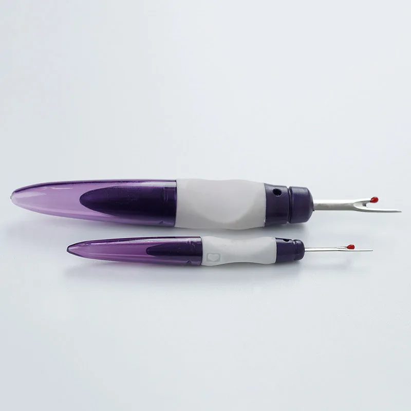 Rubber Handle Stitch Ripper Quick Unpicker Handmade Portable Seam Ripper Sewing Crafts Thread Cutter DIY Arts Tool Accessory
Rubber Handle Stitch Ripper Quick Unpicker Handmade Portable Seam Ripper Sewing Crafts Thread Cutter DIY Arts Tool Accessory