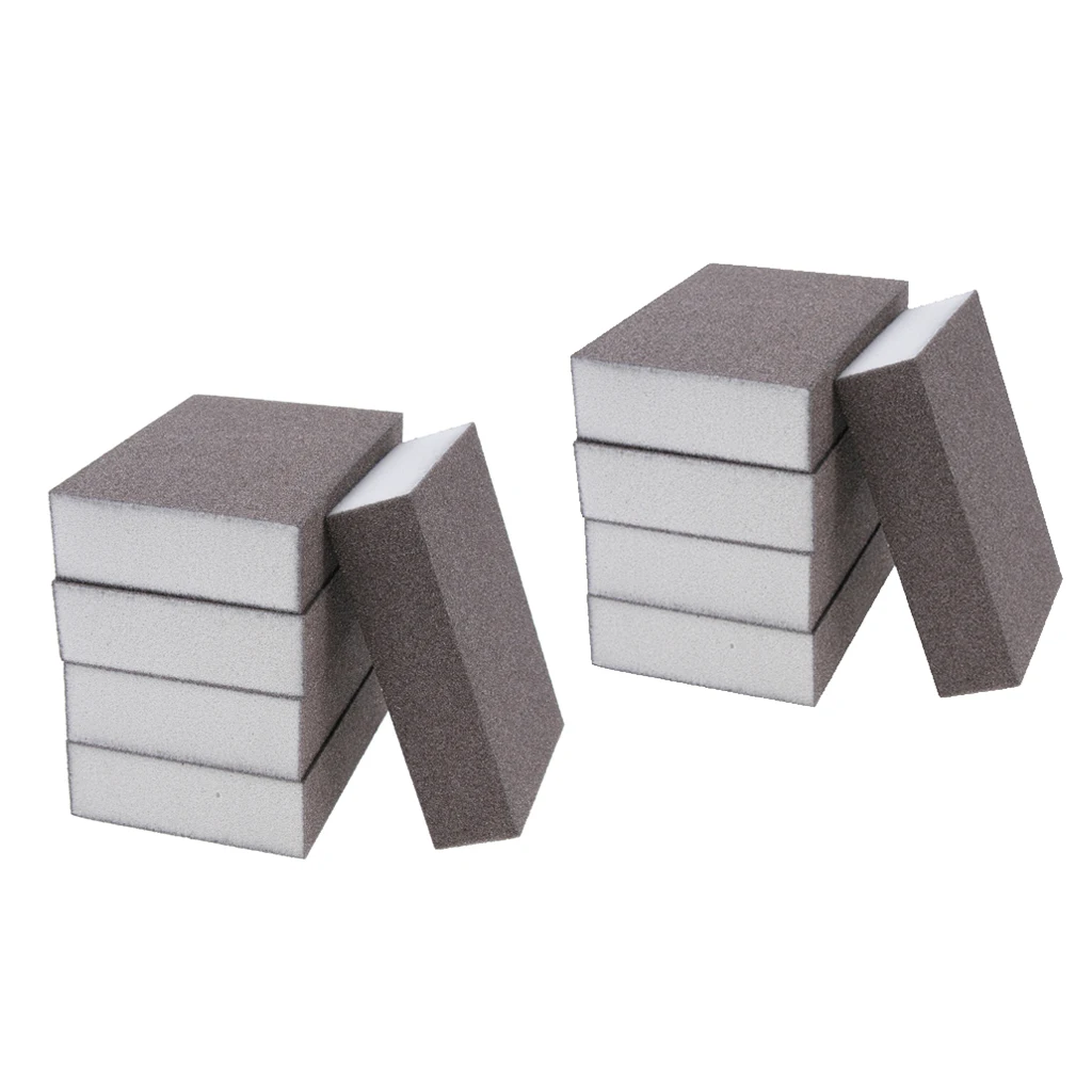 10 PCS Fine Sanding Sponge Sheet Block Pad for Metal Plastic Wood 240-320 & 400-600 Grit - Reusable
10 PCS Fine Sanding Sponge Sheet Block Pad for Metal Plastic Wood 240-320 & 400-600 Grit - Reusable
