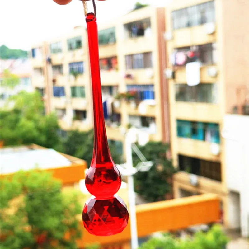 10pcs/lot 20*99mm Red Crystal Glass Clear Pendant prism Drop(Free Rings) Suncatcher For Home Wedding Hanging Decor DIY Accessary
10pcs/lot 20*99mm Red Crystal Glass Clear Pendant prism Drop(Free Rings) Suncatcher For Home Wedding Hanging Decor DIY Accessary