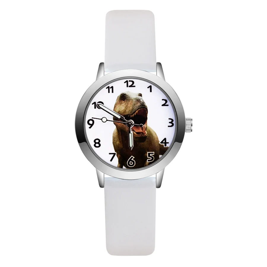 Fashion Cute Cartoon dinosaur style Children's Watches Kids Student Girls boys Quartz leather Wrist Watch JA50
Fashion Cute Cartoon dinosaur style Children's Watches Kids Student Girls boys Quartz leather Wrist Watch JA50