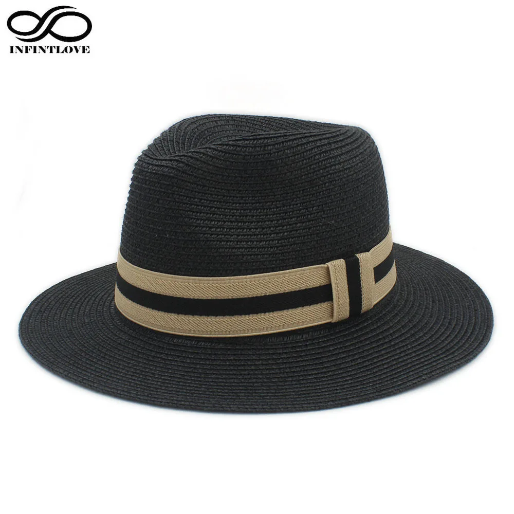 LUCKYLIANJI Women Men Fashion Summer Spring Jazz Panama Sun Hat Beach Travel Casual Adjustable Wide Brim Caps
LUCKYLIANJI Women Men Fashion Summer Spring Jazz Panama Sun Hat Beach Travel Casual Adjustable Wide Brim Caps