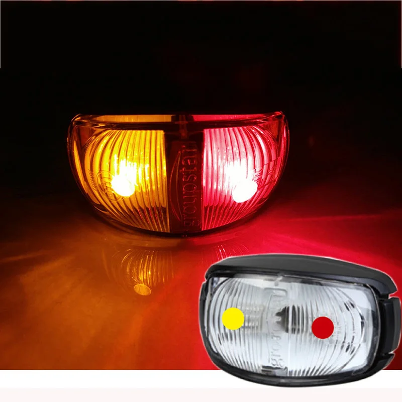 LED Heavy Truck Top Lamp Car Side Marker Lights for 24V Automobiles Truck Trailer RV Red Yellow
LED Heavy Truck Top Lamp Car Side Marker Lights for 24V Automobiles Truck Trailer RV Red Yellow