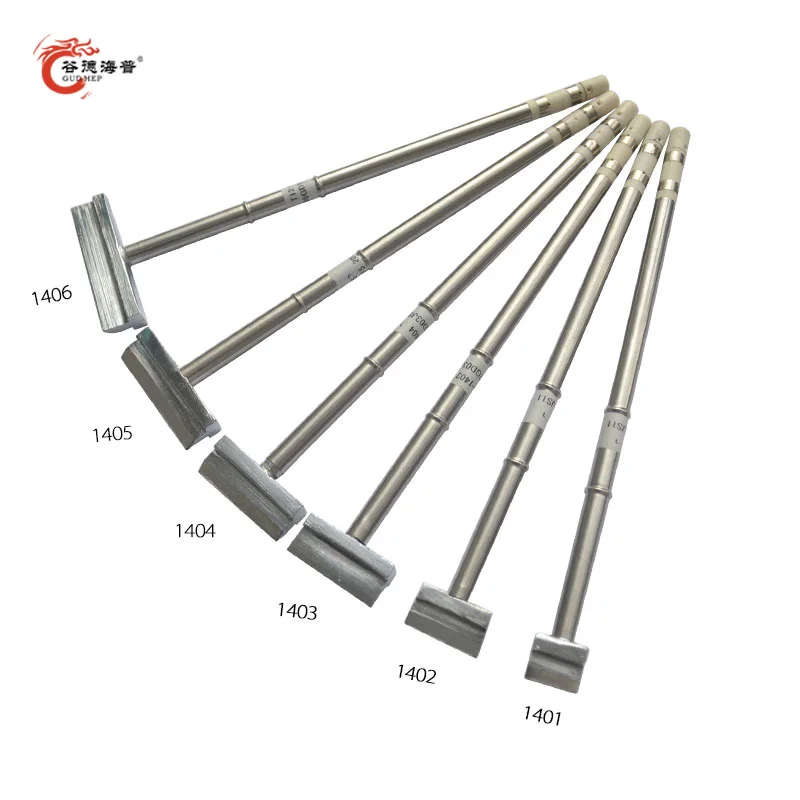 Gudhep Spatula T12-1401 1402 1403 1404 1405 1406 Welding Tips T12 Soldering Iron Tips for FX951 FX950 Soldering Rework Station
Gudhep Spatula T12-1401 1402 1403 1404 1405 1406 Welding Tips T12 Soldering Iron Tips for FX951 FX950 Soldering Rework Station