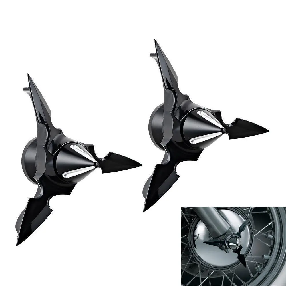 Spun Blade Spinning Axle Caps For Harley 29.5MM Street Glide Dyna Softail Touring Bright Black Parts
Spun Blade Spinning Axle Caps For Harley 29.5MM Street Glide Dyna Softail Touring Bright Black Parts