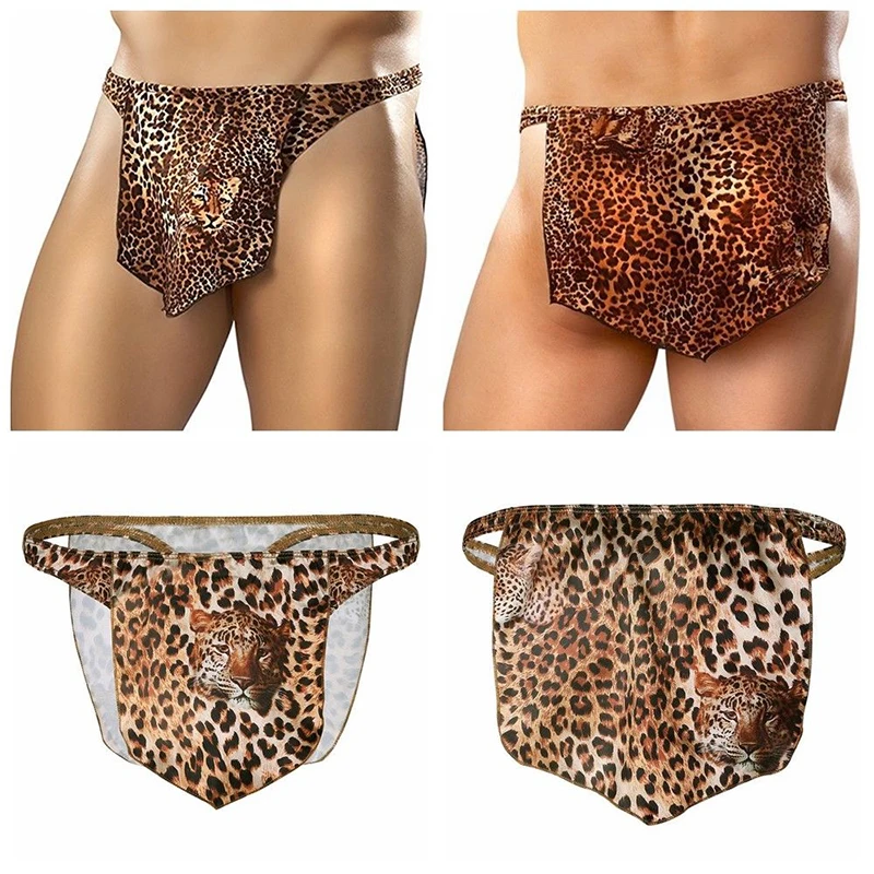 Mens Sexy Gay Novelty Panties Leopard High Cut Bulge Pouch Loincloth G-string Thong Underwear Jungle for Man Halloween Costumes
Mens Sexy Gay Novelty Panties Leopard High Cut Bulge Pouch Loincloth G-string Thong Underwear Jungle for Man Halloween Costumes
