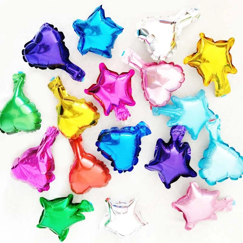 20Pcs/30Pcs/50Pcs 5Inch Small Cute Star Heart Foil Balloon Wedding Decoration Birthday Party Baby Shower Globos SuppliesToy
20Pcs/30Pcs/50Pcs 5Inch Small Cute Star Heart Foil Balloon Wedding Decoration Birthday Party Baby Shower Globos SuppliesToy