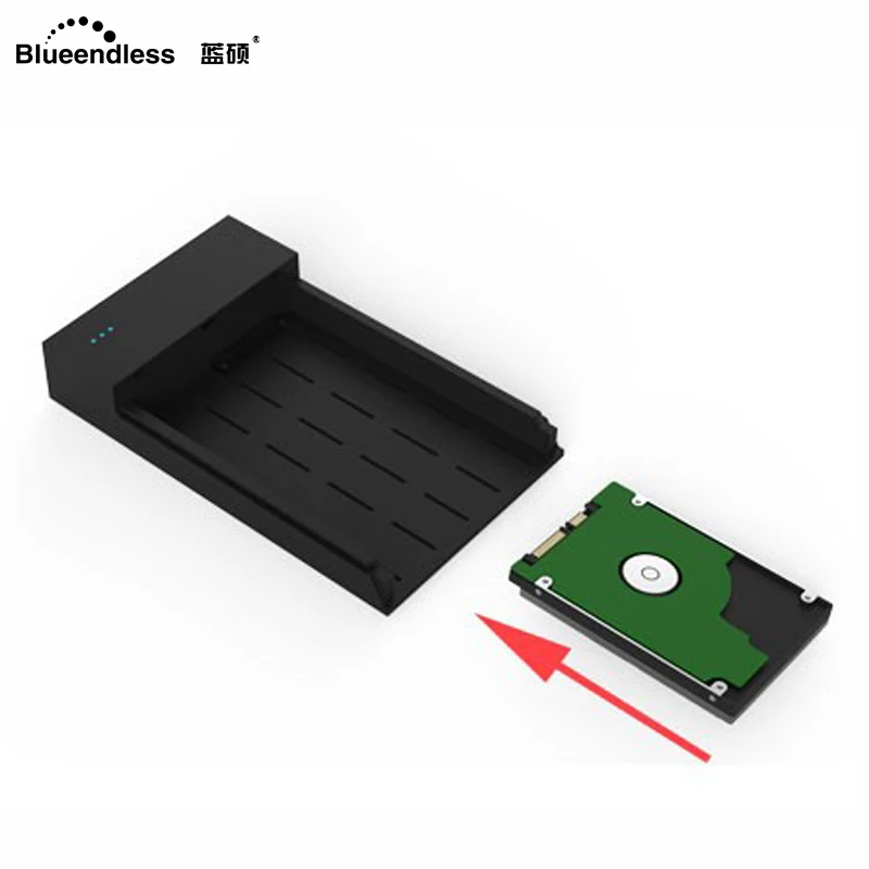 Док-станция Blueendless для жесткого диска 3 5 дюйма 12 В 2 А Sata на USB 0