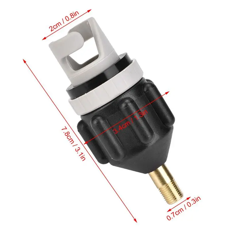 Conventional Rowing Boat Air Valve Adaptor Sup Board Kayak Pump Adaptor Inflatable Air Valve Attachment Kayak Accessory Parts
Conventional Rowing Boat Air Valve Adaptor Sup Board Kayak Pump Adaptor Inflatable Air Valve Attachment Kayak Accessory Parts
