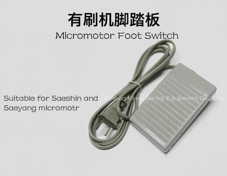 New Adjustable Variable Speed dental Foot Pedal for Seayang Saeshin Micromotor Spare Parts grinding machine foot control switch
New Adjustable Variable Speed dental Foot Pedal for Seayang Saeshin Micromotor Spare Parts grinding machine foot control switch