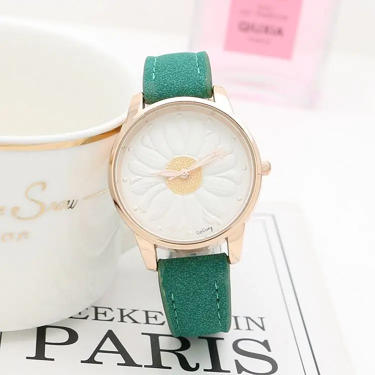 High Quality Gogoey brand Women's Flower Leather Watches Ladies Dress Quartz Wrist Watch Elegant Fashion Clock GO4414
High Quality Gogoey brand Women's Flower Leather Watches Ladies Dress Quartz Wrist Watch Elegant Fashion Clock GO4414