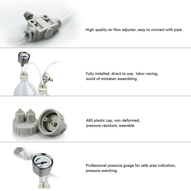 Aquarium DIY CO2 Generator System Kit With Pressure Air Flow Adjustment Water Plant Fish Aquarium Co2 Valve Diffuser
Aquarium DIY CO2 Generator System Kit With Pressure Air Flow Adjustment Water Plant Fish Aquarium Co2 Valve Diffuser