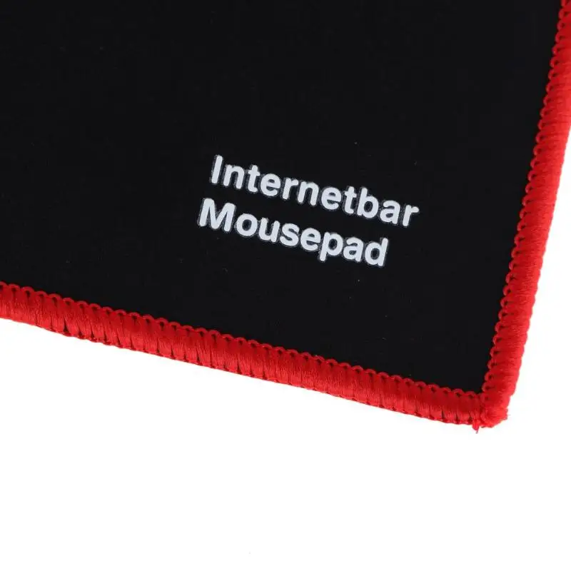 Hot 25*21CM Mouse Gaming Pad Black Red Lock Edge Rubber Speed New Mouse Mat for PC Laptop Computer Black Games Mousepad Micepad
Hot 25*21CM Mouse Gaming Pad Black Red Lock Edge Rubber Speed New Mouse Mat for PC Laptop Computer Black Games Mousepad Micepad