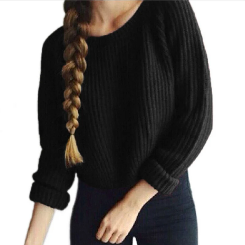 AECU Autumn Winter Women Sweaters And Pullovers Long Sleeve Casual Crop Sweater Slim Solid Knitted Jumpers Sweter Mujer
AECU Autumn Winter Women Sweaters And Pullovers Long Sleeve Casual Crop Sweater Slim Solid Knitted Jumpers Sweter Mujer