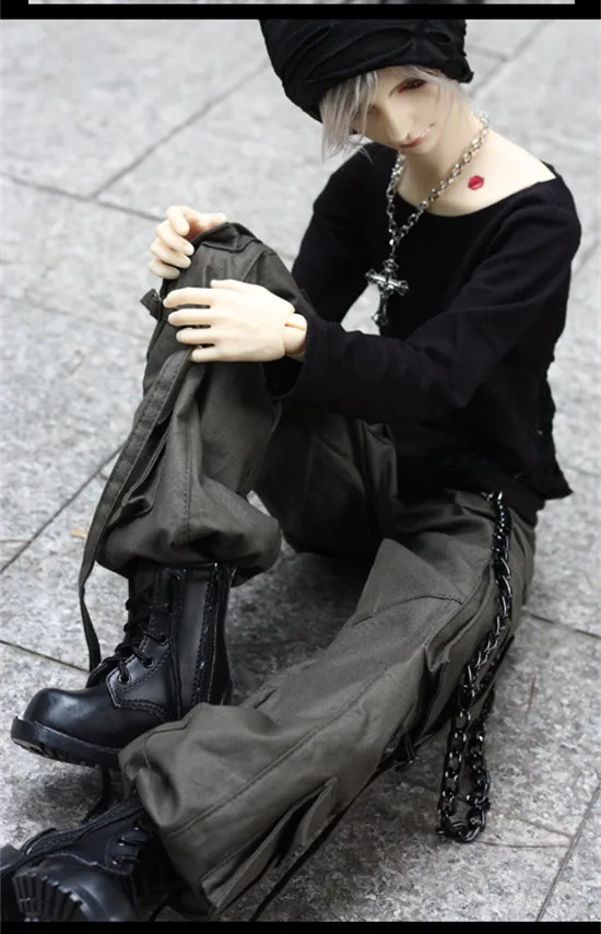 Брюки с карманами на поясе армейские зеленые штаны для BJD 1/4 MSD 1/3 SD17 Одежда кукол