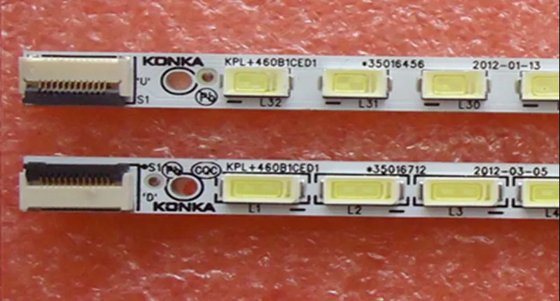 2piece/lot FOR konka KPL+460B1CED1 Article lamp 35016456 35016419 35016712 35016711 35016459 1piece=32LED 293MM
2piece/lot FOR konka KPL+460B1CED1 Article lamp 35016456 35016419 35016712 35016711 35016459 1piece=32LED 293MM