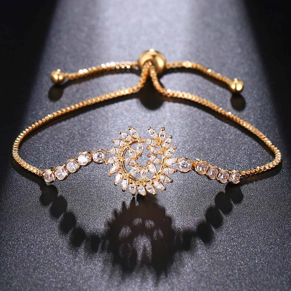 HONGHONG high-quality CZ Adjustable zipper bracelets for women Bride Jewelry Plant Flowers bracelet Fashion Jewelry#H80056
HONGHONG high-quality CZ Adjustable zipper bracelets for women Bride Jewelry Plant Flowers bracelet Fashion Jewelry#H80056