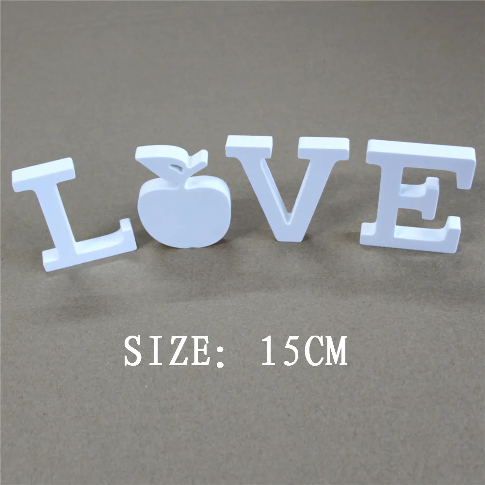 DIY creative 15cm Artificial wooden white Numbers and letters beused for home decorations wedding decorations party gifts
DIY creative 15cm Artificial wooden white Numbers and letters beused for home decorations wedding decorations party gifts